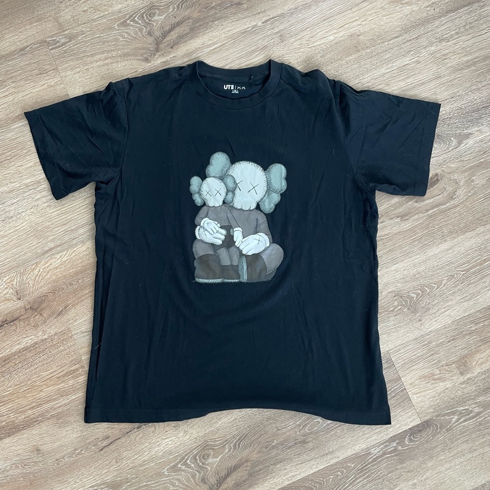 Uniqlo x KAWS Black Short Sleeve Tee